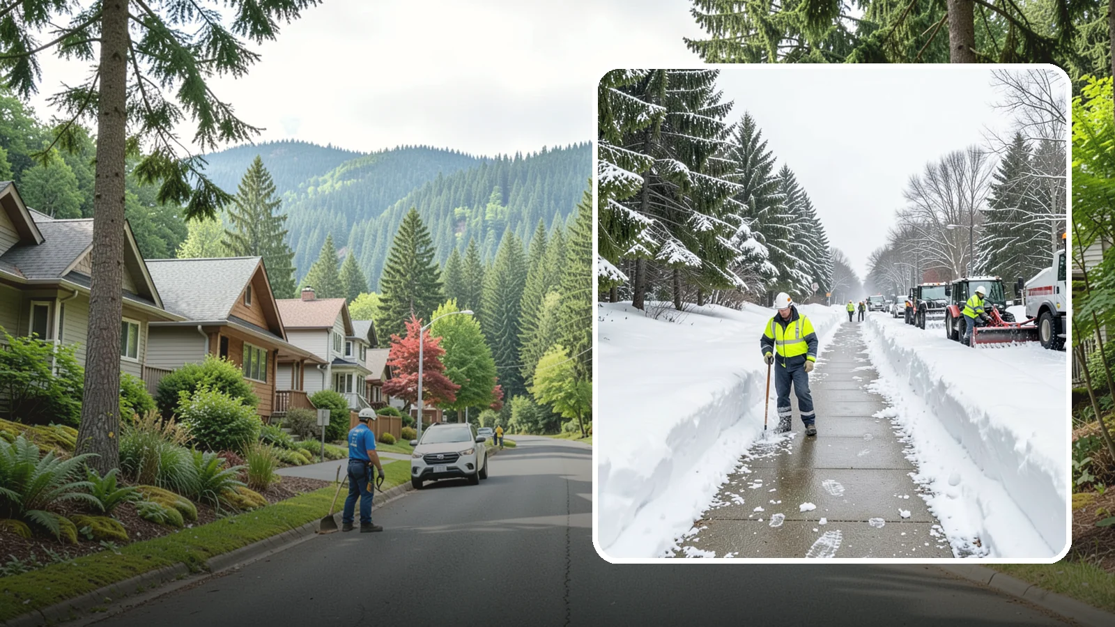 Emergency Parking Access in Darrington, Snohomish County, WA - We rapidly reopen snowed-in parking lots and stalls across Western Washington so employees, customers, and residents can park and...