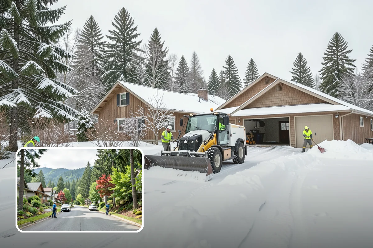 Emergency Parking Access in Darrington, Snohomish County, WA - Fast reopening of snowed-in lots and stalls