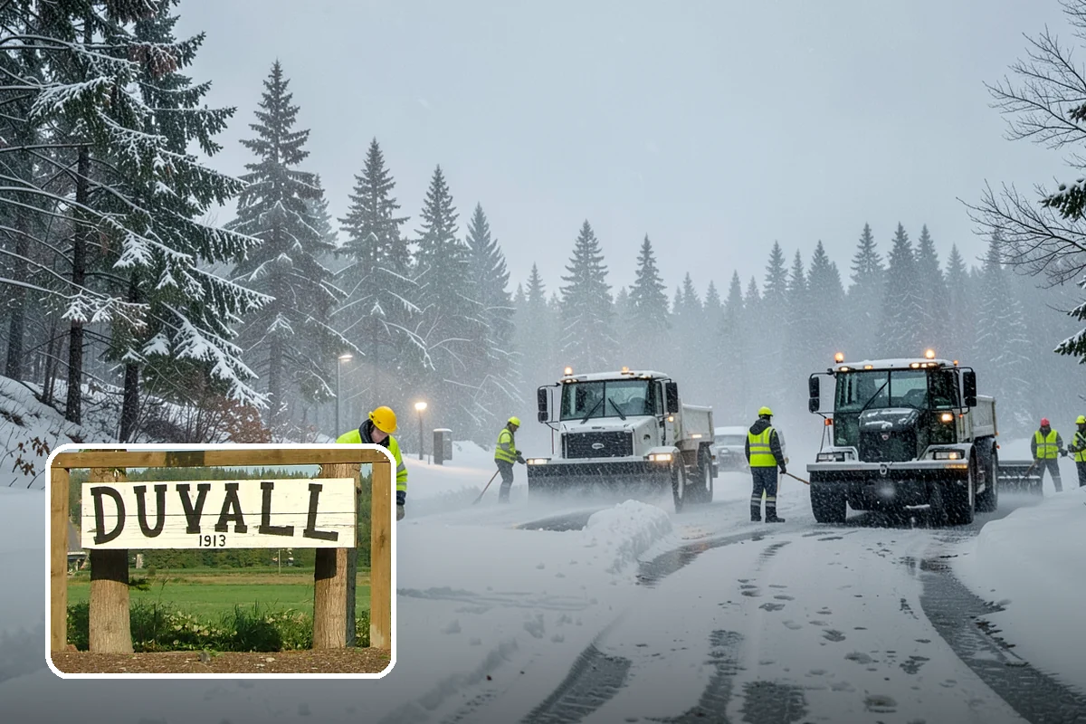 Emergency Parking Access in Duvall, King County, WA - Fast reopening of snowed-in lots and stalls