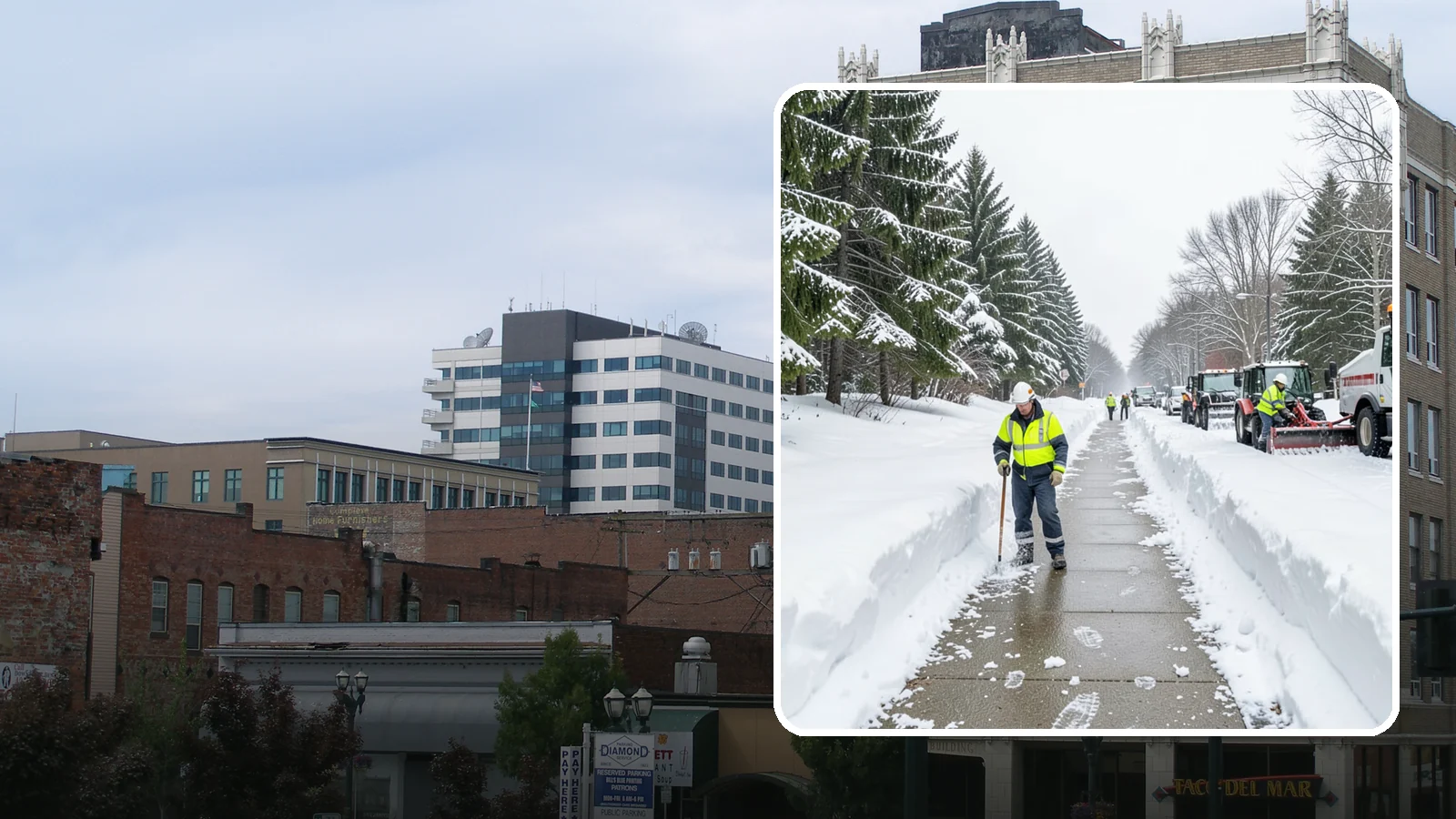 Emergency Parking Access in Everett, Snohomish County, WA - We rapidly reopen snowed-in parking lots and stalls across Western Washington so employees, customers, and residents can park and...