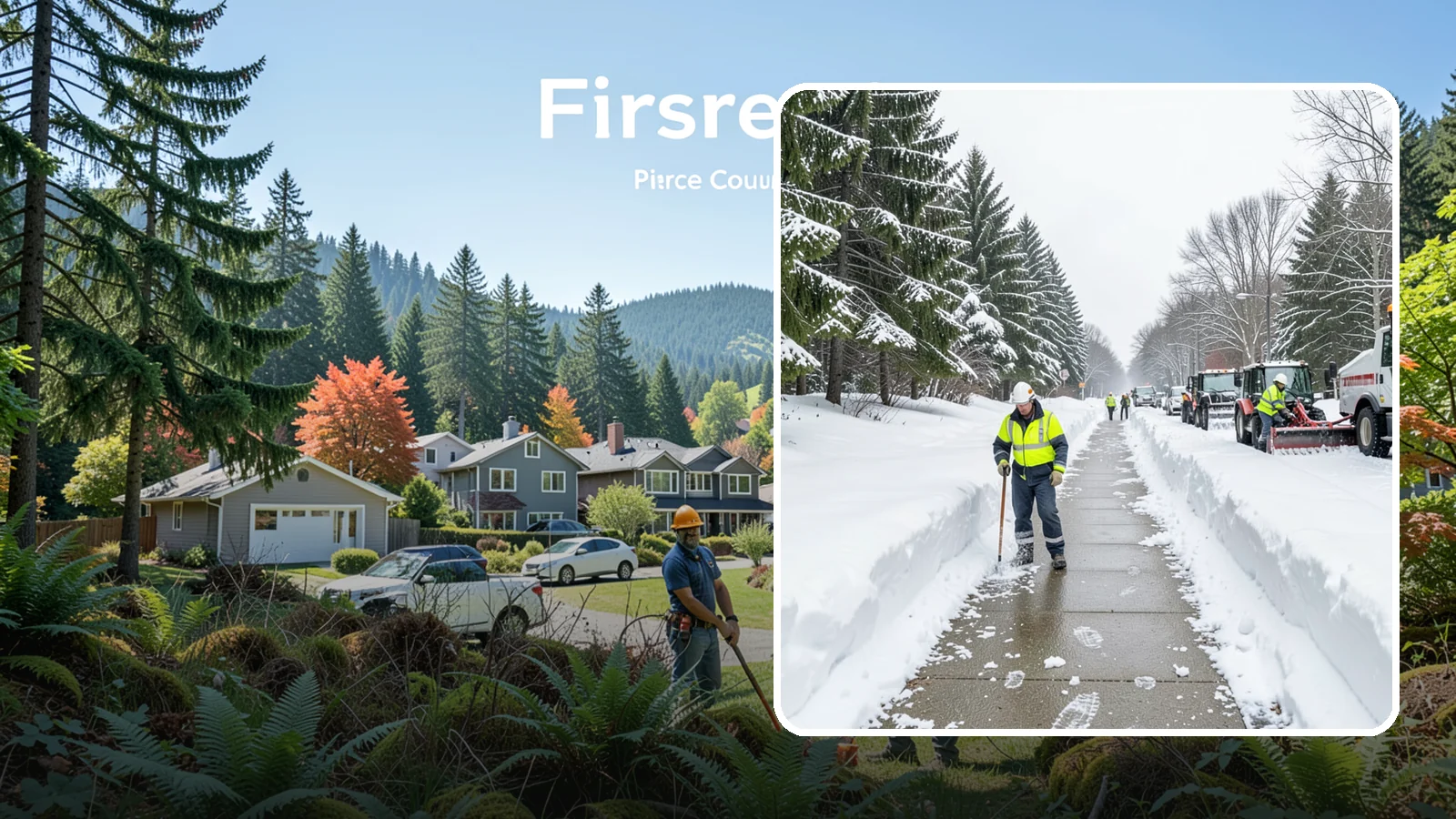 Emergency Parking Access in Fircrest, Pierce County, WA - We rapidly reopen snowed-in parking lots and stalls across Western Washington so employees, customers, and residents can park and...