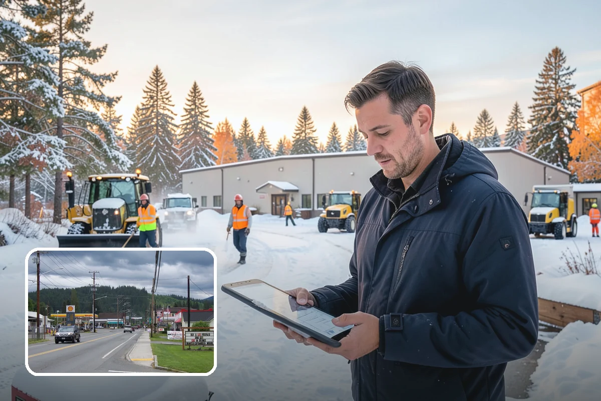Emergency Parking Access in Granite Falls, Snohomish County, WA - Fast reopening of snowed-in lots and stalls