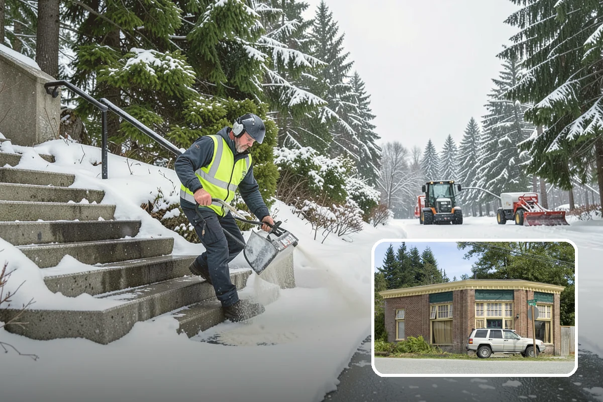 Emergency Parking Access in Hamilton, Skagit County, WA - Fast reopening of snowed-in lots and stalls