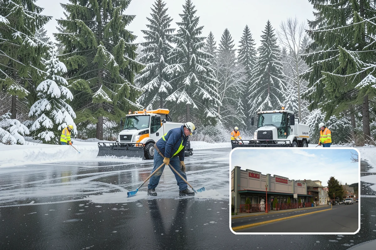 Emergency Parking Access in Issaquah, King County, WA - Fast reopening of snowed-in lots and stalls