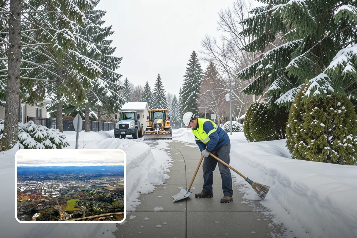 Emergency Parking Access in Kent, King County, WA - Fast reopening of snowed-in lots and stalls