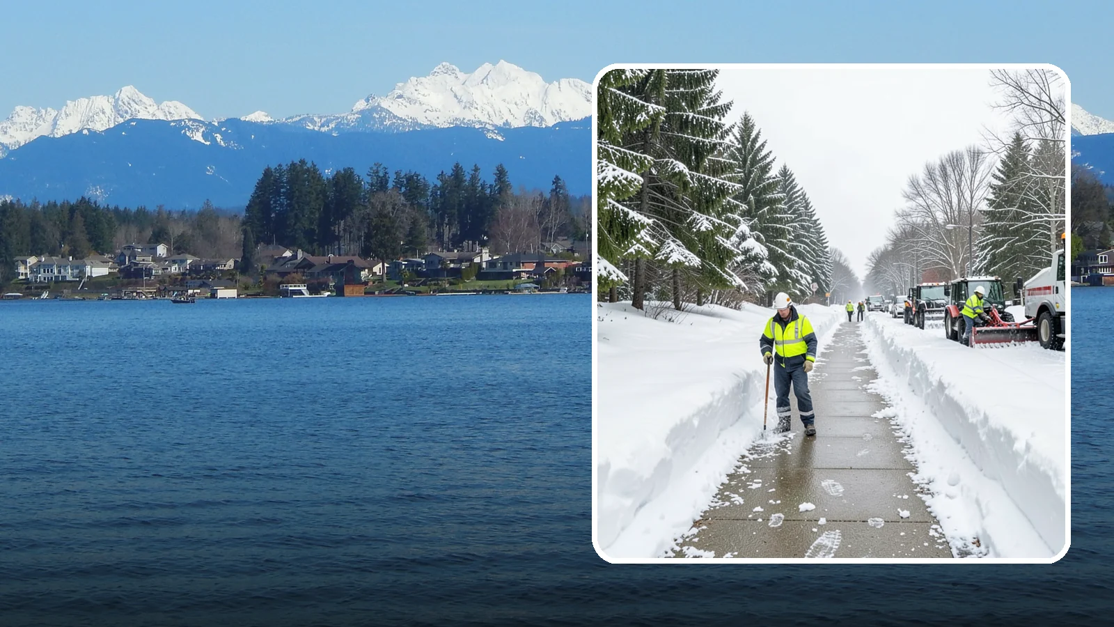 Emergency Parking Access in Lake Stevens, Snohomish County, WA - We rapidly reopen snowed-in parking lots and stalls across Western Washington so employees, customers, and residents can park and...