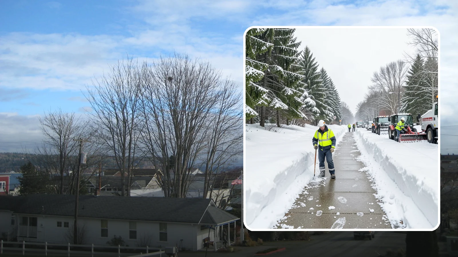 Emergency Parking Access in Langley, Island County, WA - We rapidly reopen snowed-in parking lots and stalls across Western Washington so employees, customers, and residents can park and...