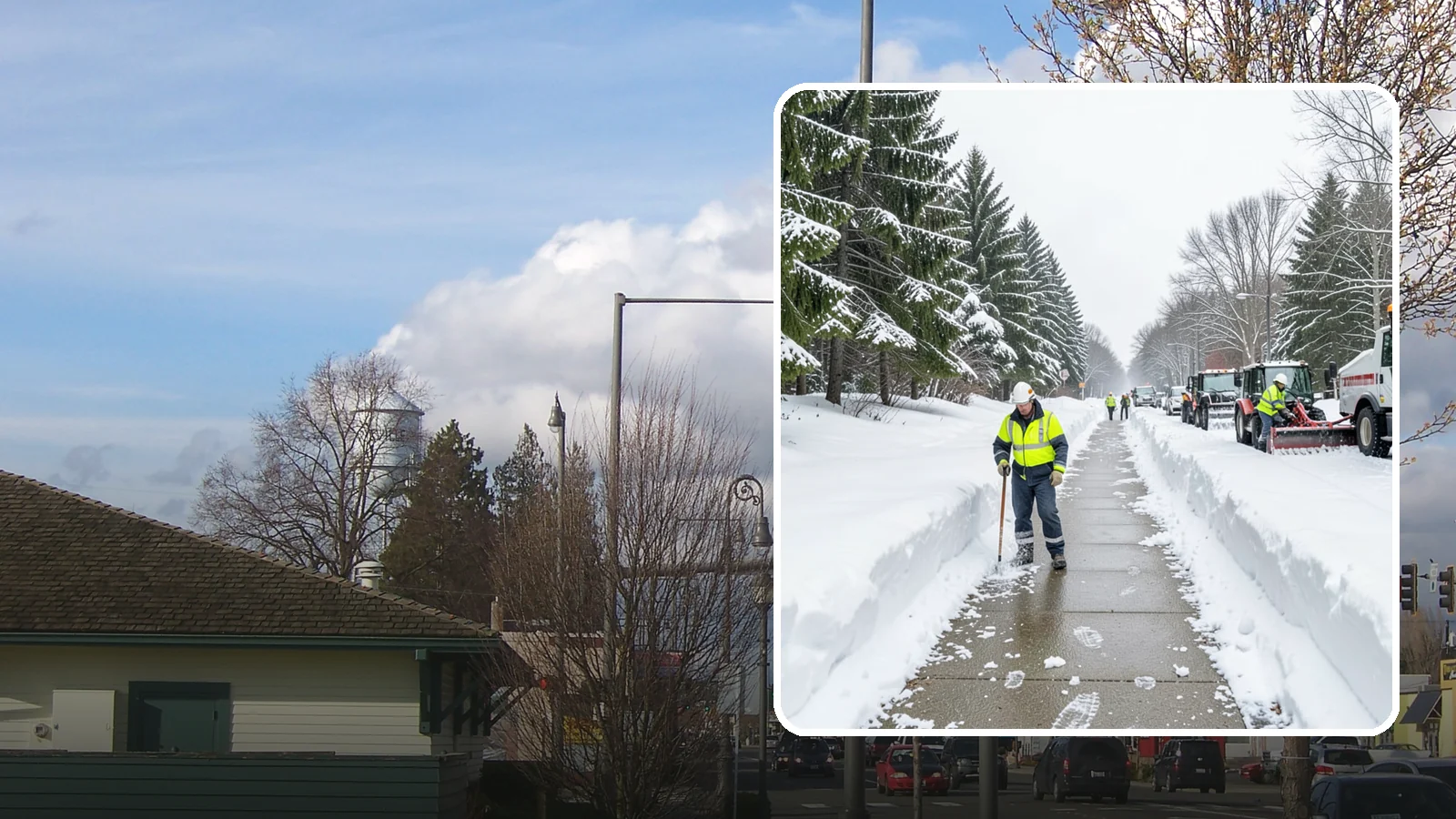 Emergency Parking Access in Marysville, Snohomish County, WA - We rapidly reopen snowed-in parking lots and stalls across Western Washington so employees, customers, and residents can park and...