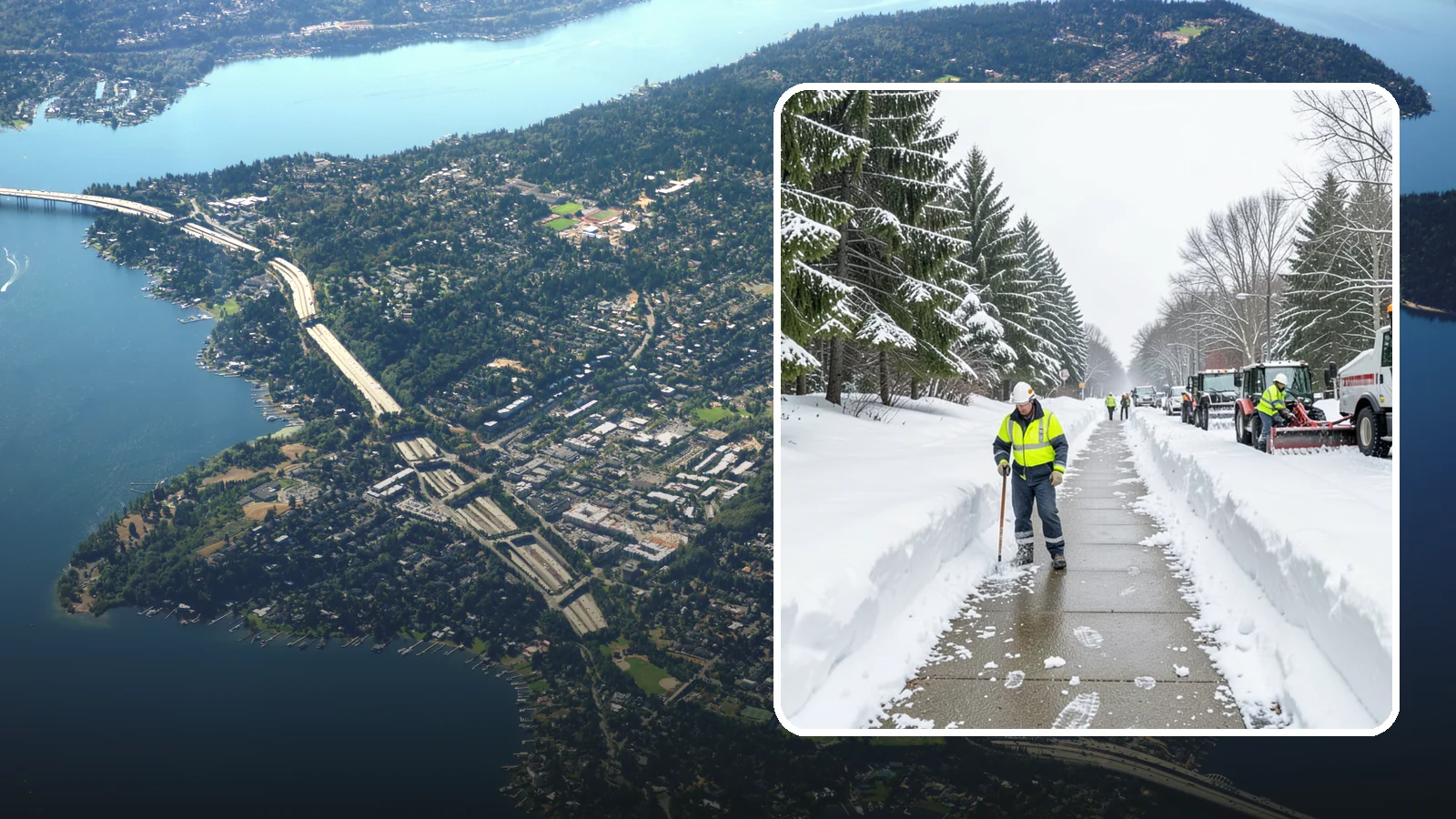 Emergency Parking Access in Mercer Island, King County, WA - We rapidly reopen snowed-in parking lots and stalls across Western Washington so employees, customers, and residents can park and...