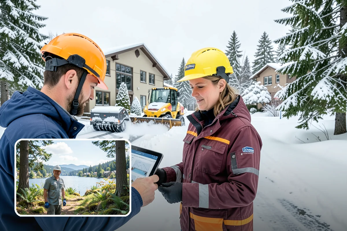 Emergency Parking Access in Milton, King County, WA - Fast reopening of snowed-in lots and stalls