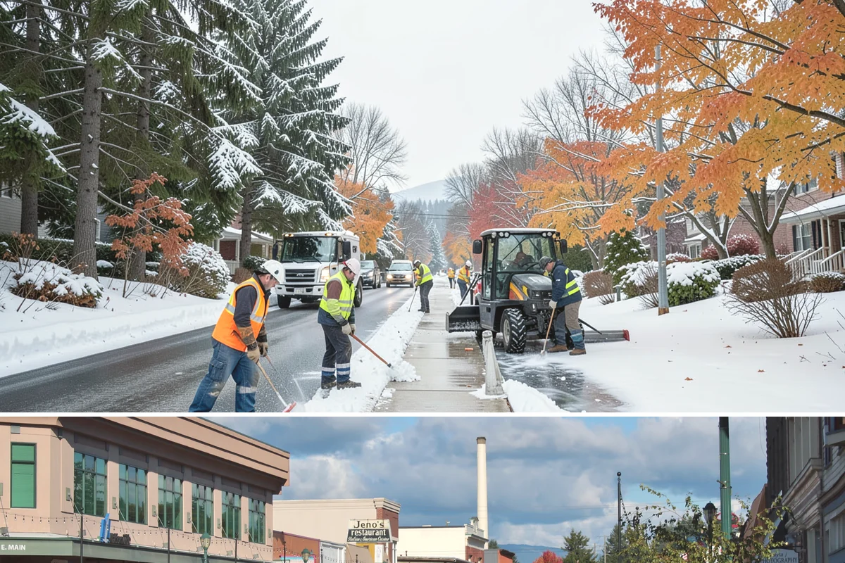 Emergency Parking Access in Monroe, Snohomish County, WA - Emergency parking access is available throughout the winter whenever a storm suddenly blocks lots, most often November through...