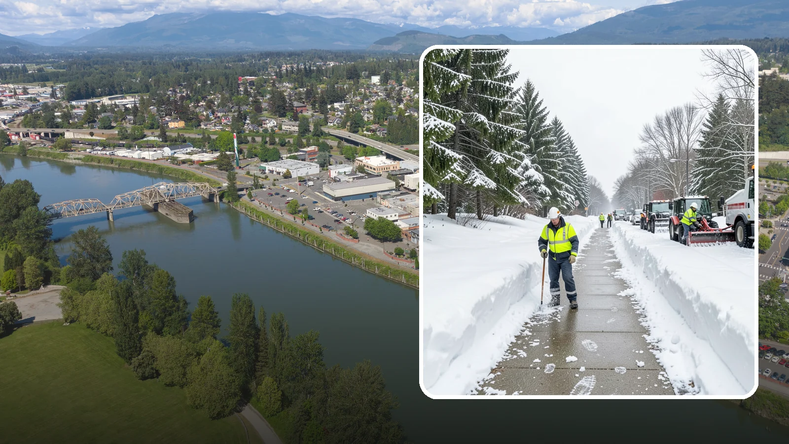 Emergency Parking Access in Mount Vernon, Skagit County, WA - We rapidly reopen snowed-in parking lots and stalls across Western Washington so employees, customers, and residents can park and...