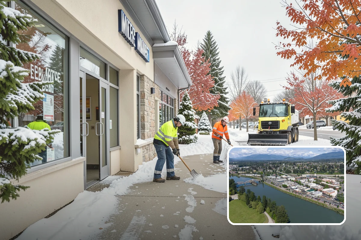 Emergency Parking Access in Mount Vernon, Skagit County, WA - Fast reopening of snowed-in lots and stalls