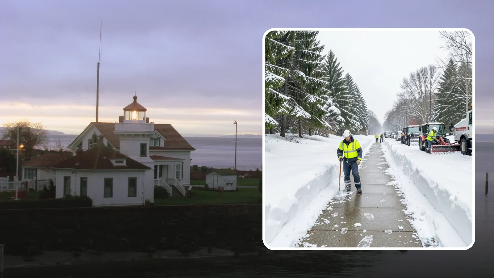 Emergency Parking Access in Mukilteo, Snohomish County, WA - We rapidly reopen snowed-in parking lots and stalls across Western Washington so employees, customers, and residents can park and...
