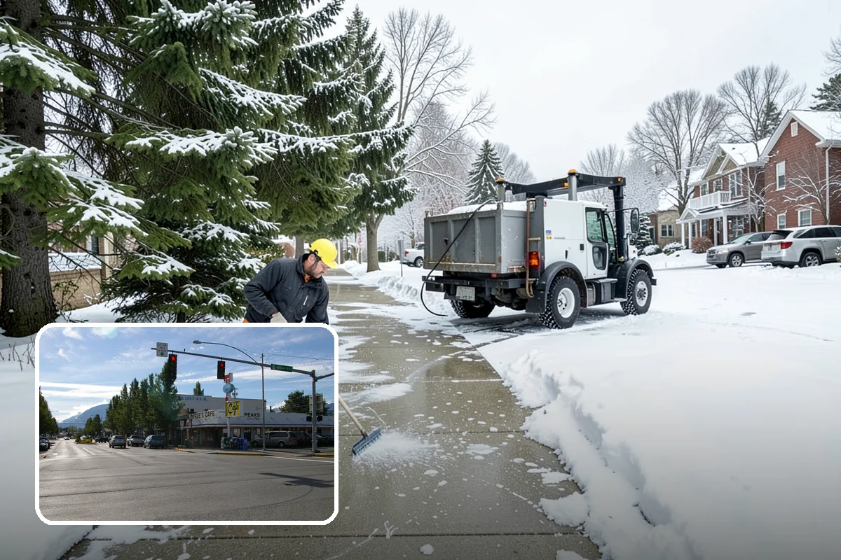 Emergency Parking Access in North Bend, King County, WA - Fast reopening of snowed-in lots and stalls