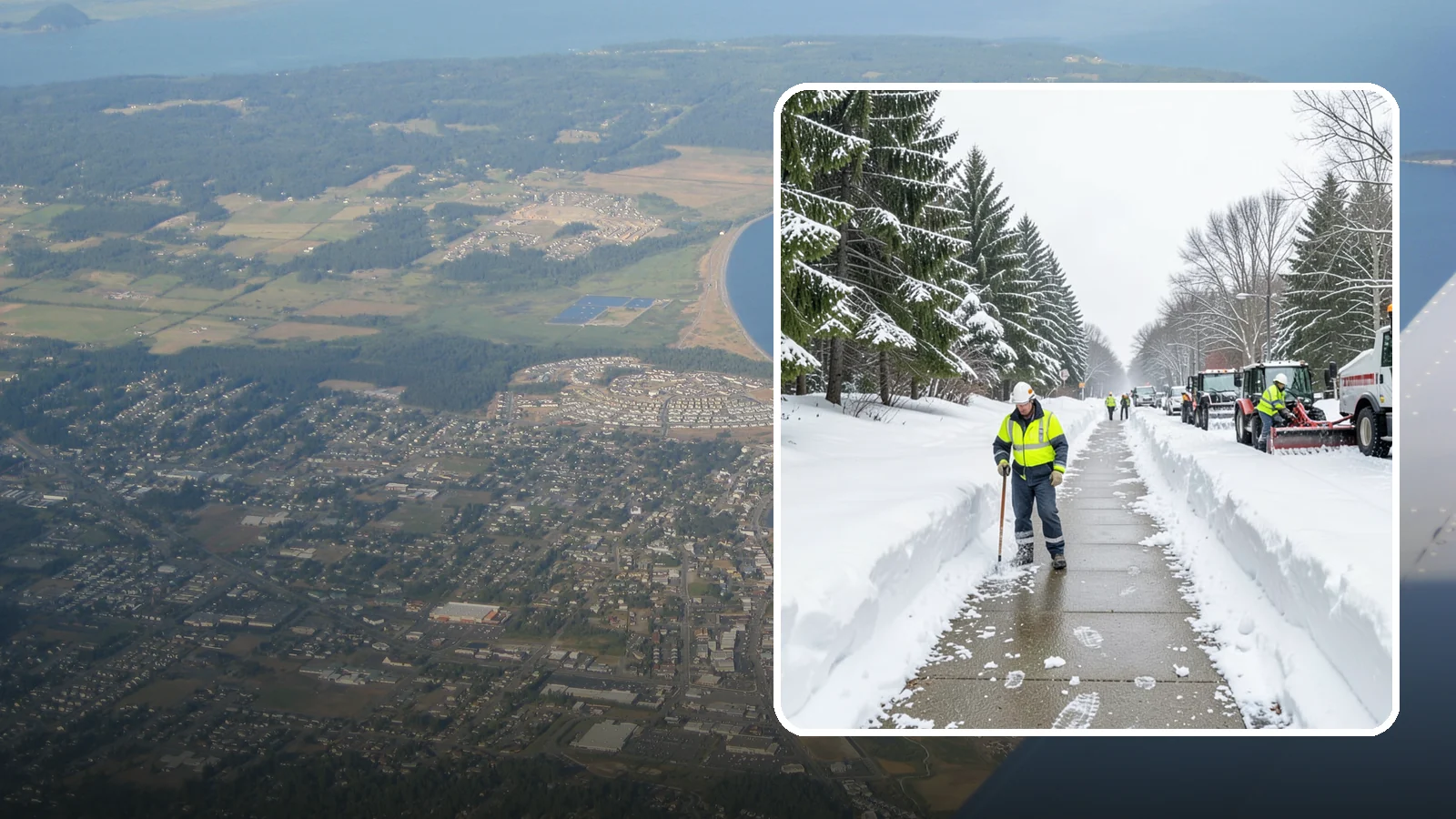 Emergency Parking Access in Oak Harbor, Island County, WA - We rapidly reopen snowed-in parking lots and stalls across Western Washington so employees, customers, and residents can park and...