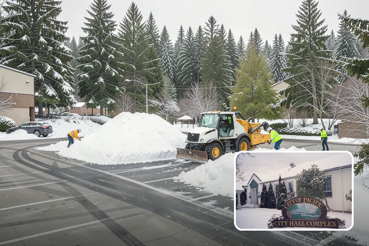 Emergency Parking Access in Pacific, King County, WA - Fast reopening of snowed-in lots and stalls