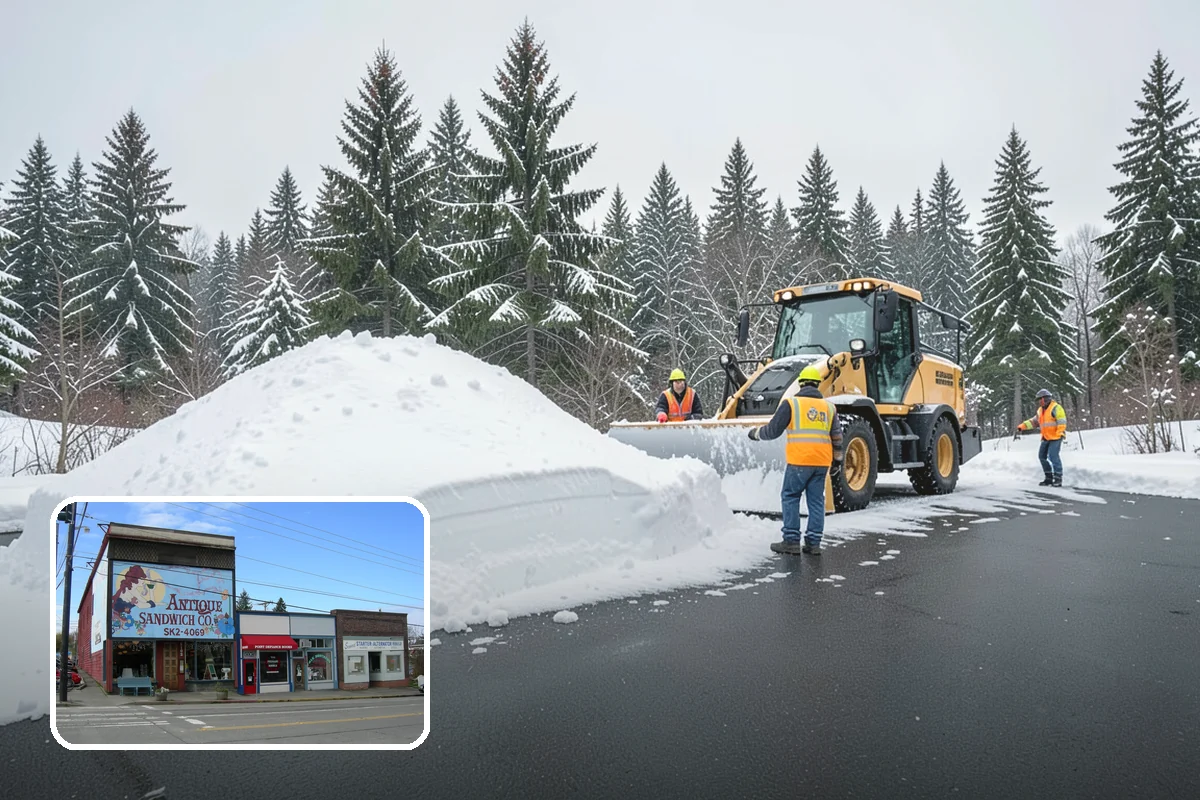 Emergency Parking Access in Ruston, Pierce County, WA - Fast reopening of snowed-in lots and stalls