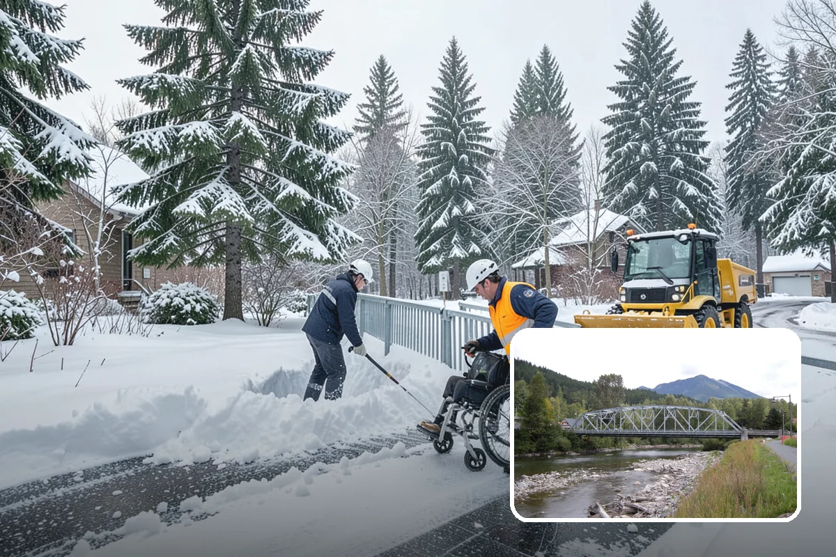 Emergency Parking Access in Skykomish, King County, WA - Fast reopening of snowed-in lots and stalls