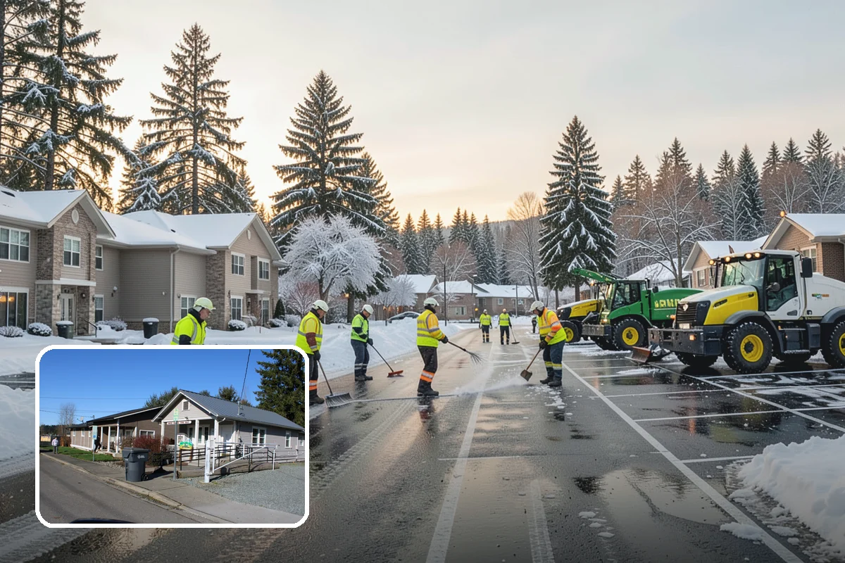 Emergency Parking Access in South Prairie, Pierce County, WA - Fast reopening of snowed-in lots and stalls