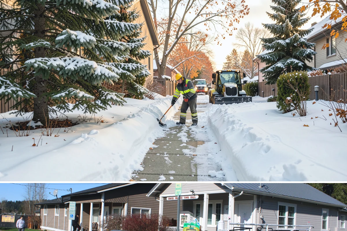 Emergency Parking Access in South Prairie, Pierce County, WA - Emergency parking access is available throughout the winter whenever a storm suddenly blocks lots, most often November through...
