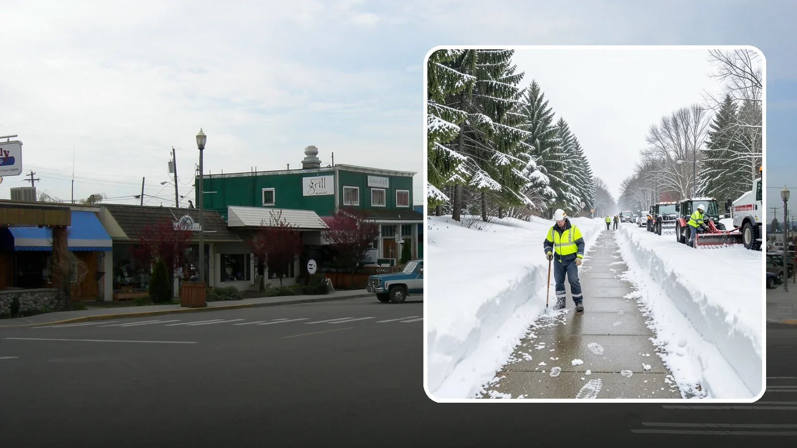 Emergency Parking Access in Stanwood, Snohomish County, WA - We rapidly reopen snowed-in parking lots and stalls across Western Washington so employees, customers, and residents can park and...