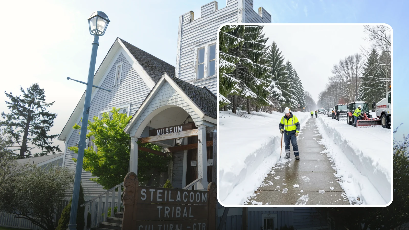 Emergency Parking Access in Steilacoom, Pierce County, WA - We rapidly reopen snowed-in parking lots and stalls across Western Washington so employees, customers, and residents can park and...