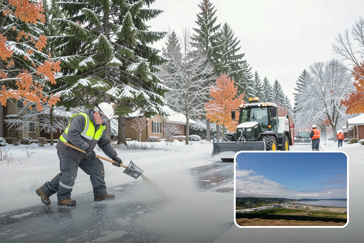 Emergency Parking Access in University Place, Pierce County, WA - Fast reopening of snowed-in lots and stalls