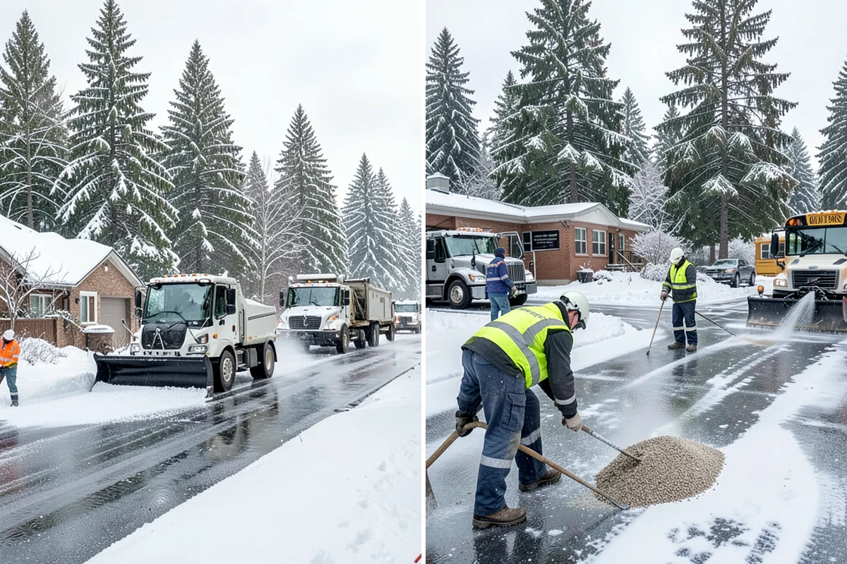 Emergency Plowing in Arlington, Snohomish County, WA - Take your emergency call and confirm location and access