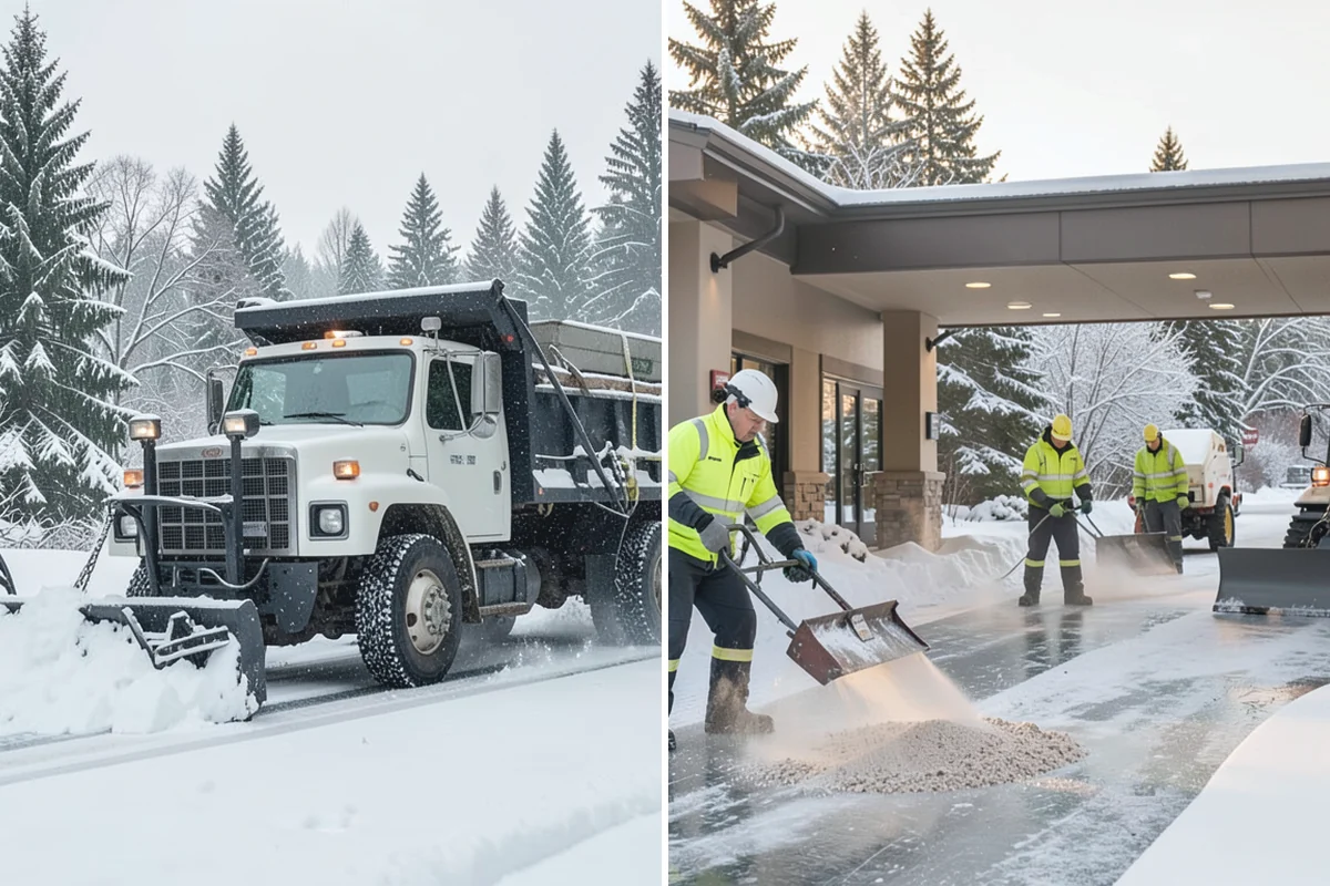 Emergency Plowing in Auburn, King County, WA - Take your emergency call and confirm location and access