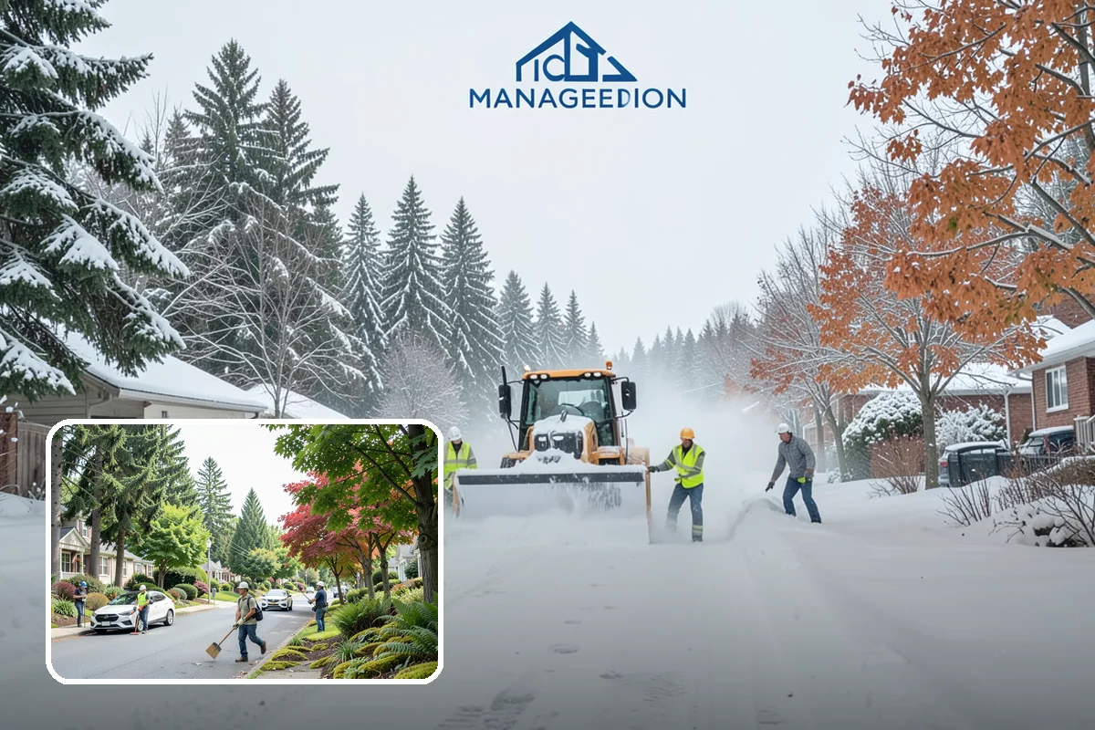Emergency Plowing in Beaux Arts Village, King County, WA - Around-the-clock dispatch for sudden, heavy snowfall