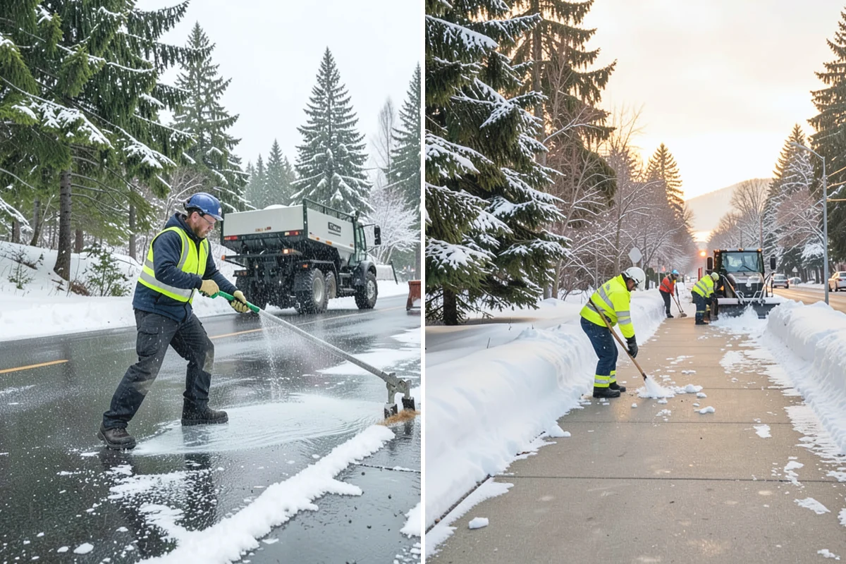 Emergency Plowing in Beaux Arts Village, King County, WA - Take your emergency call and confirm location and access
