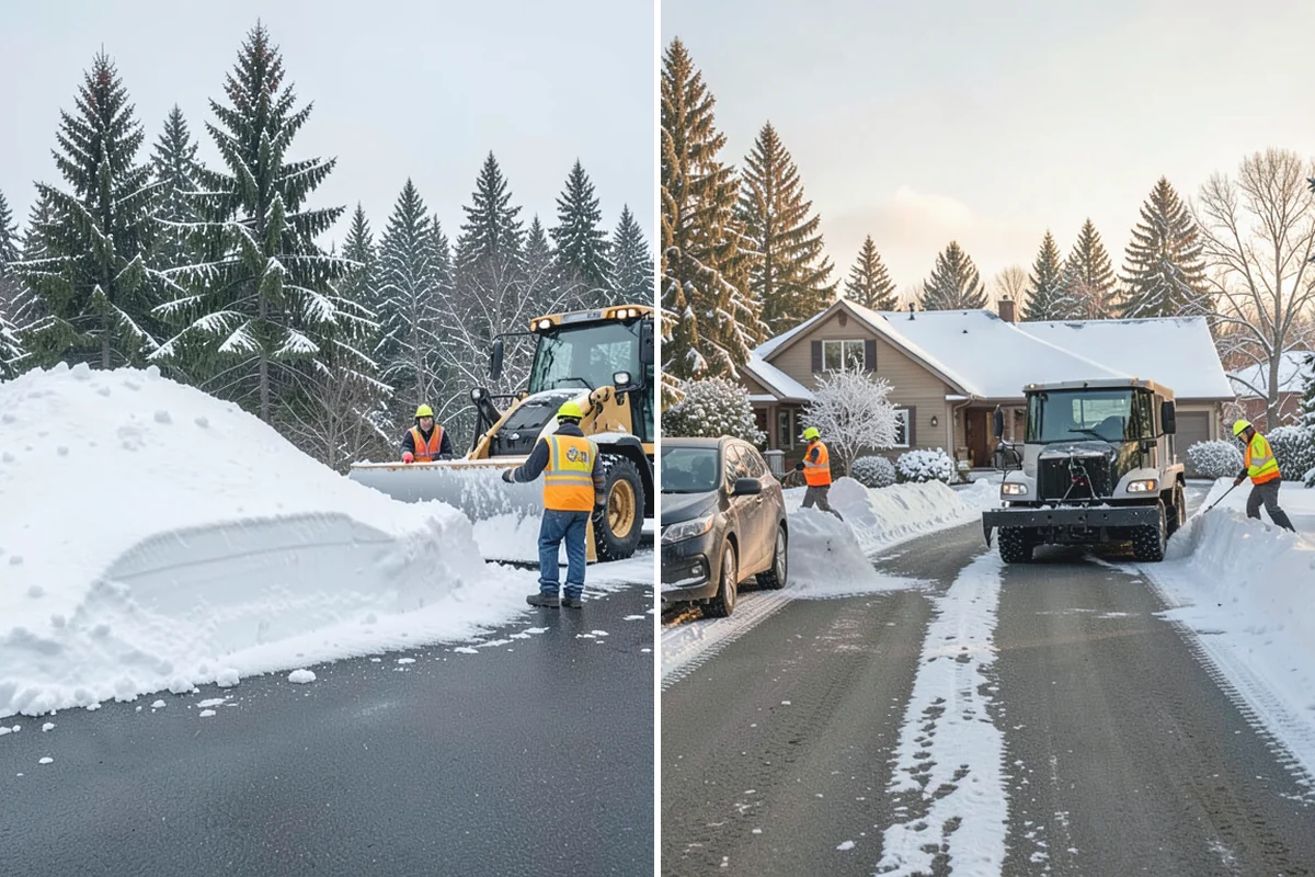 Emergency Plowing in Bonney Lake, Pierce County, WA - Take your emergency call and confirm location and access