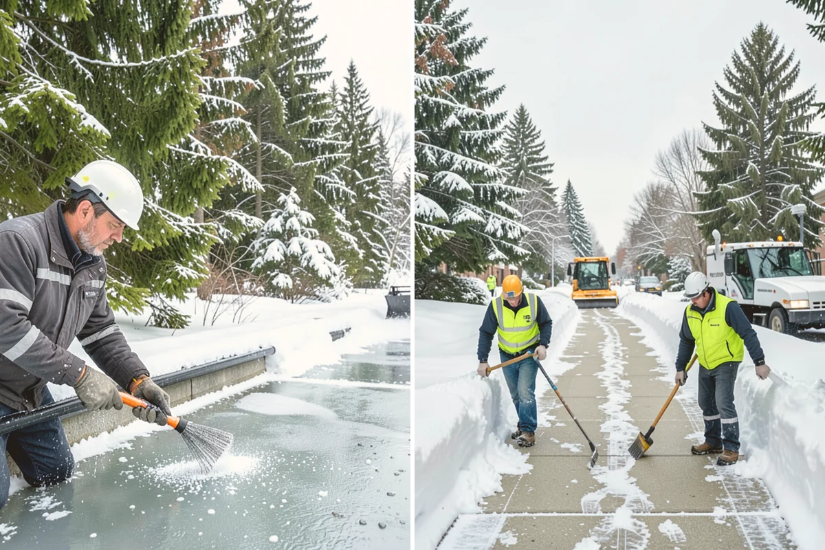 Emergency Plowing in Bothell, King County, WA - Take your emergency call and confirm location and access
