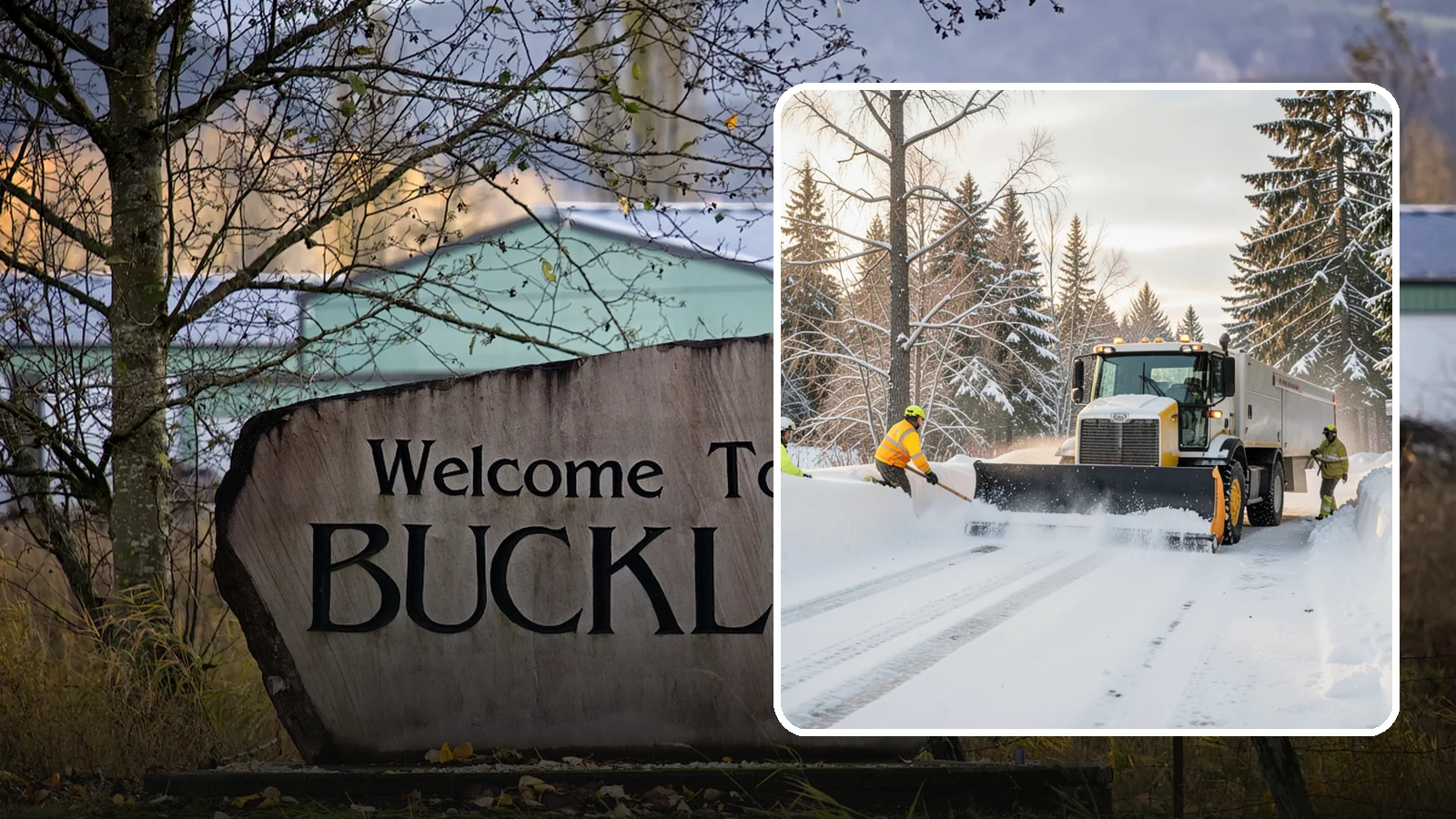 Emergency Plowing in Buckley, Pierce County, WA - We dispatch plow crews around the clock across Western Washington when a sudden snowfall buries lots and driveways and you need...