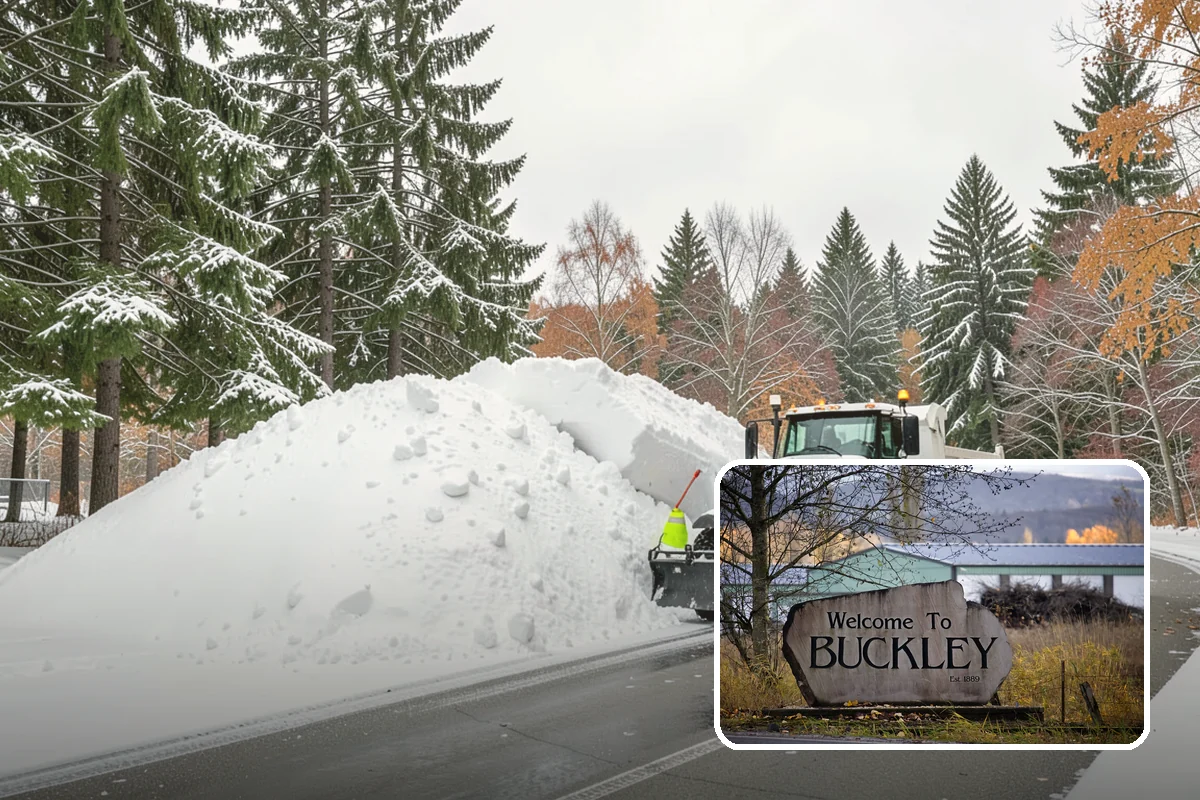 Emergency Plowing in Buckley, Pierce County, WA - Around-the-clock dispatch for sudden, heavy snowfall