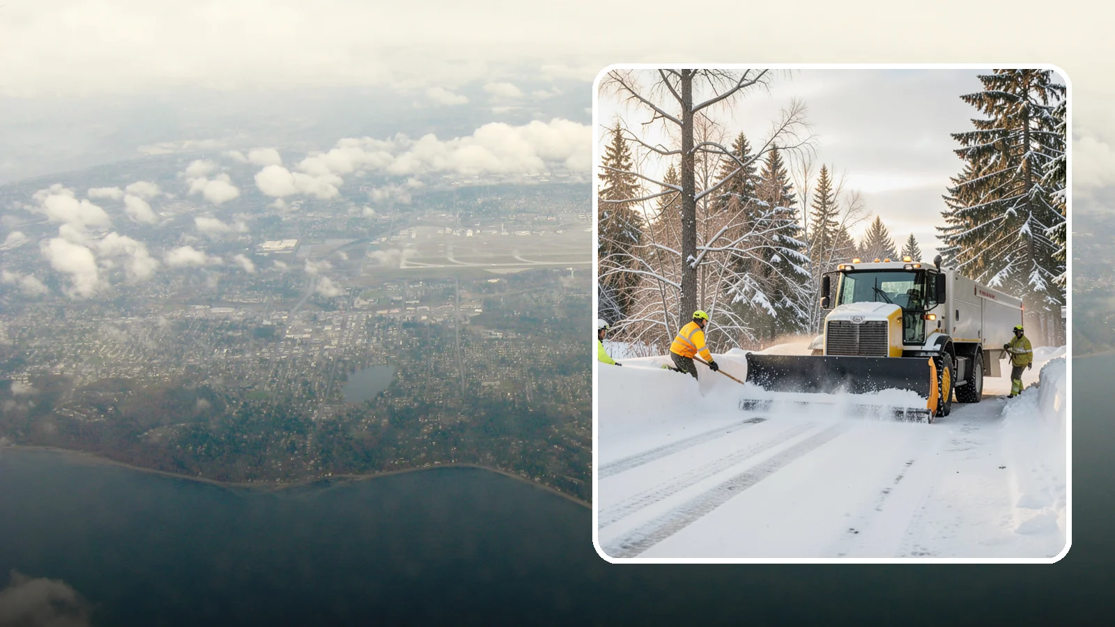 Emergency Plowing in Burien, King County, WA - We dispatch plow crews around the clock across Western Washington when a sudden snowfall buries lots and driveways and you need...