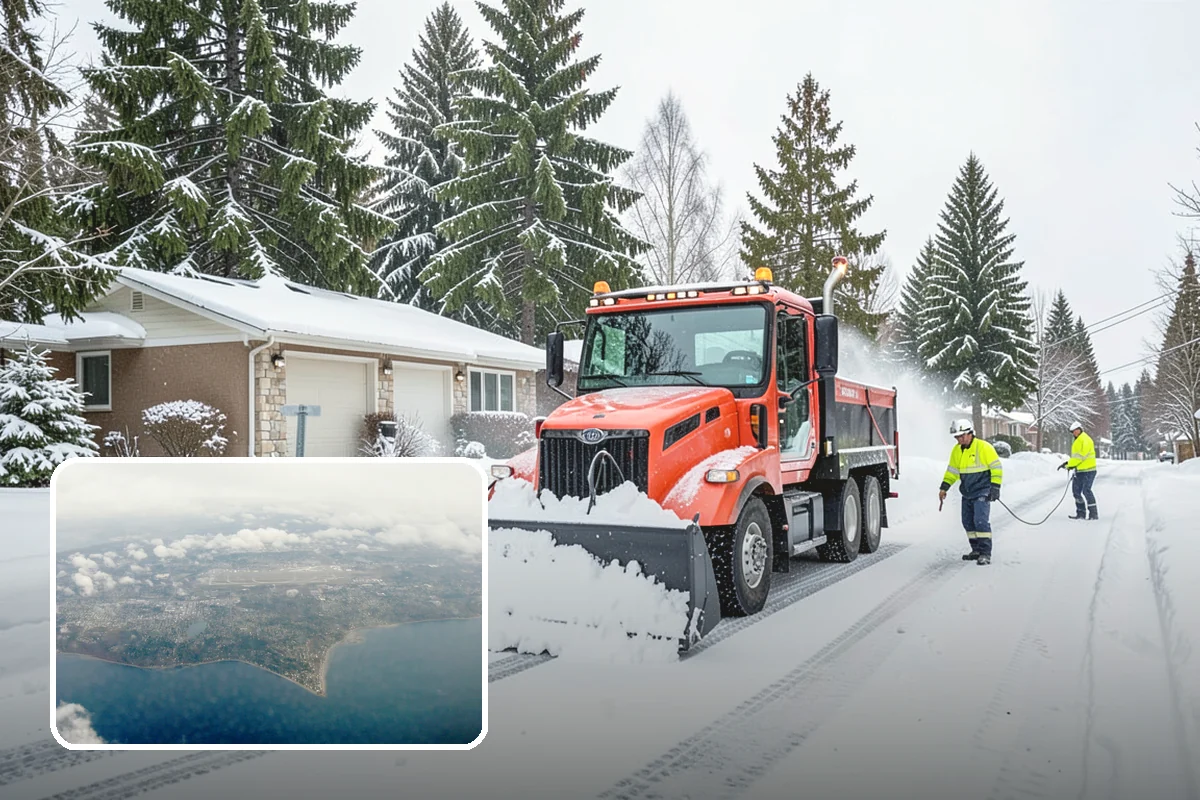 Emergency Plowing in Burien, King County, WA - Around-the-clock dispatch for sudden, heavy snowfall