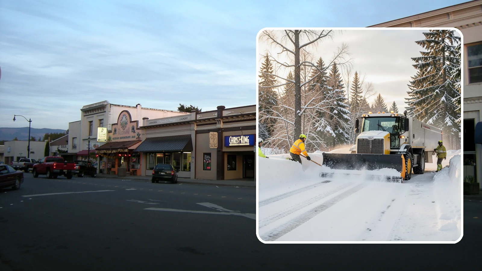 Emergency Plowing in Burlington, Skagit County, WA - We dispatch plow crews around the clock across Western Washington when a sudden snowfall buries lots and driveways and you need...