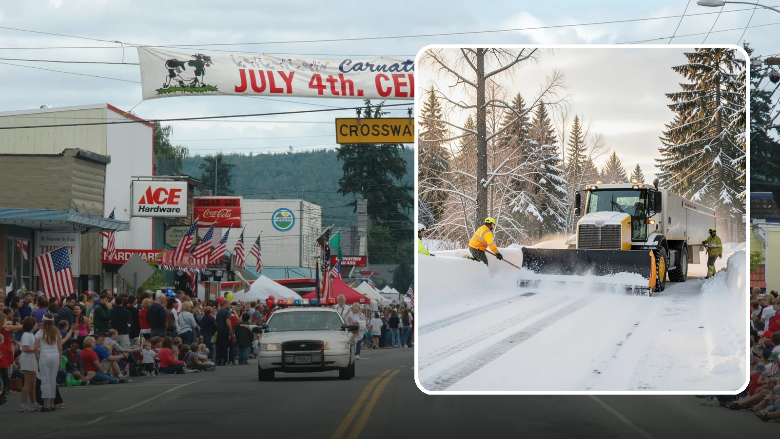 Emergency Plowing in Carnation, King County, WA - We dispatch plow crews around the clock across Western Washington when a sudden snowfall buries lots and driveways and you need...