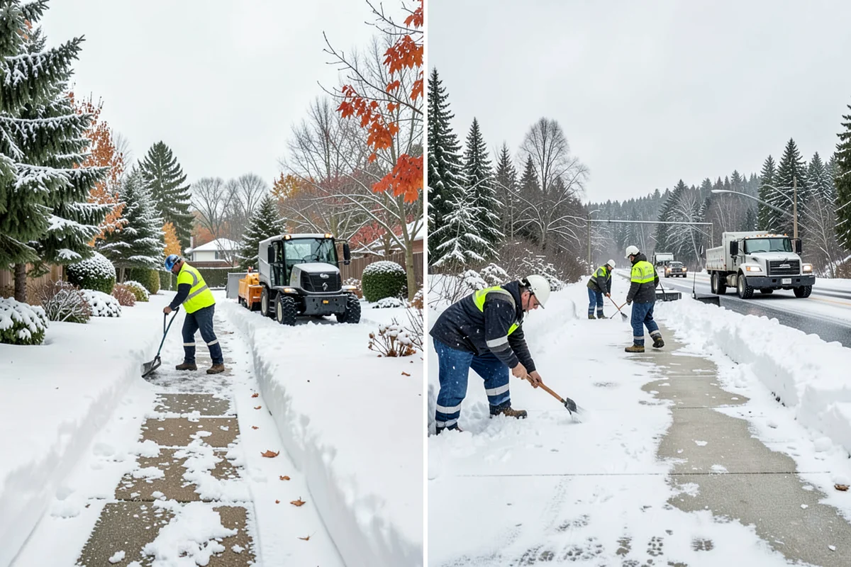 Emergency Plowing in Clyde Hill, King County, WA - Take your emergency call and confirm location and access