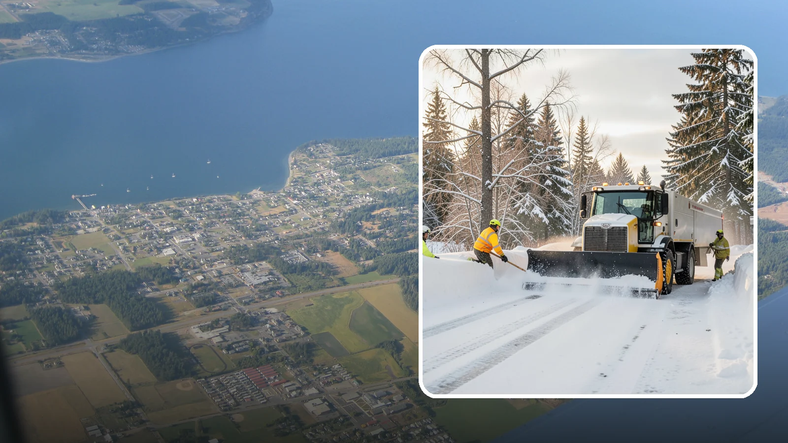 Emergency Plowing in Coupeville, Island County, WA - We dispatch plow crews around the clock across Western Washington when a sudden snowfall buries lots and driveways and you need...