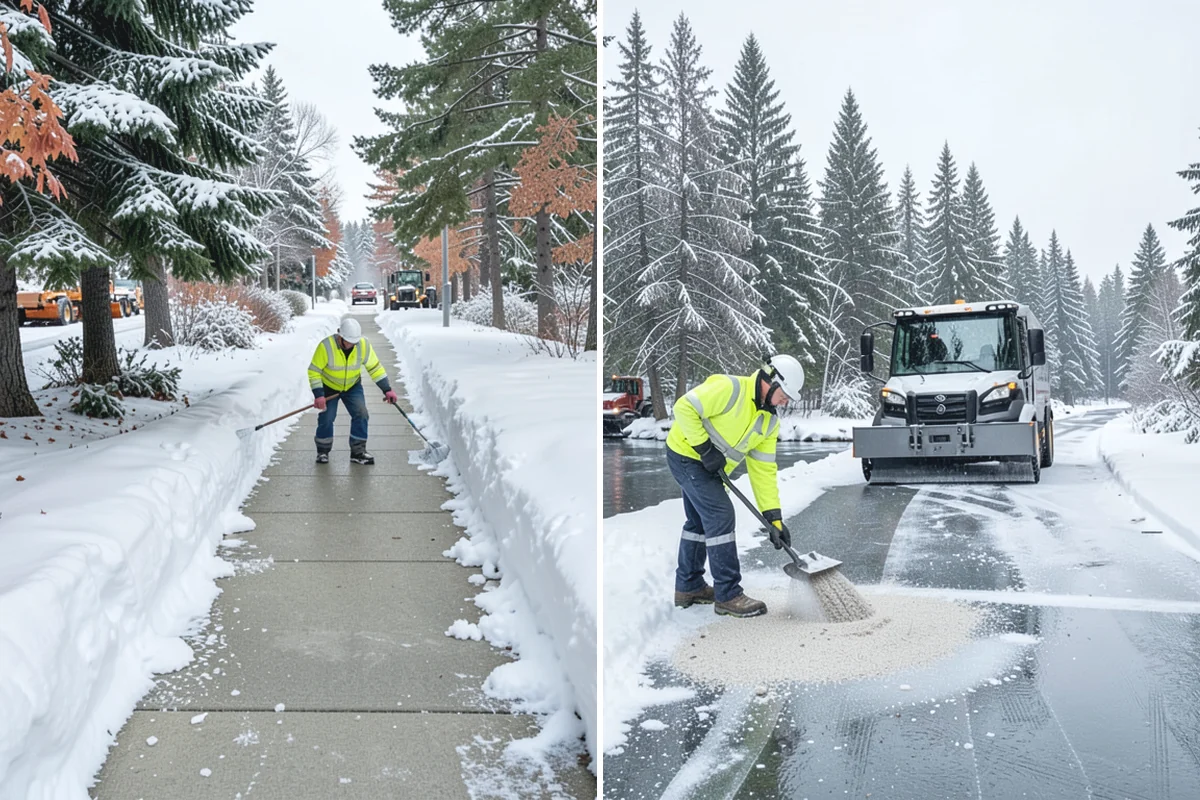 Emergency Plowing in Coupeville, Island County, WA - Take your emergency call and confirm location and access