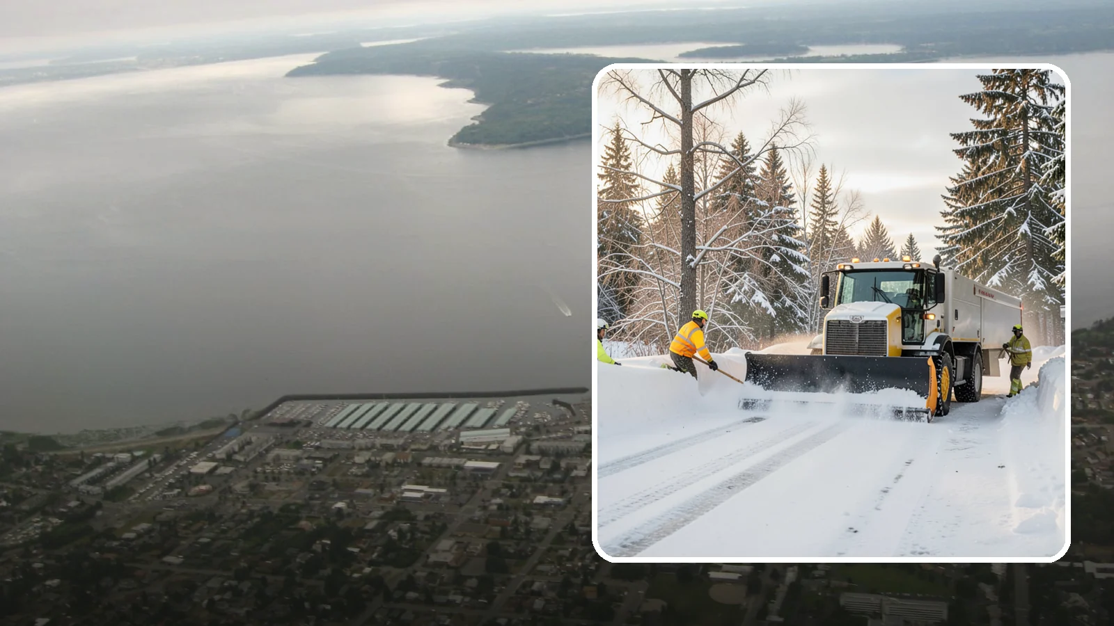 Emergency Plowing in Des Moines, King County, WA - We dispatch plow crews around the clock across Western Washington when a sudden snowfall buries lots and driveways and you need...