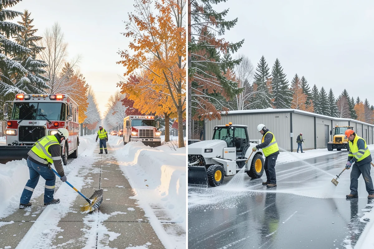 Emergency Plowing in Des Moines, King County, WA - Take your emergency call and confirm location and access
