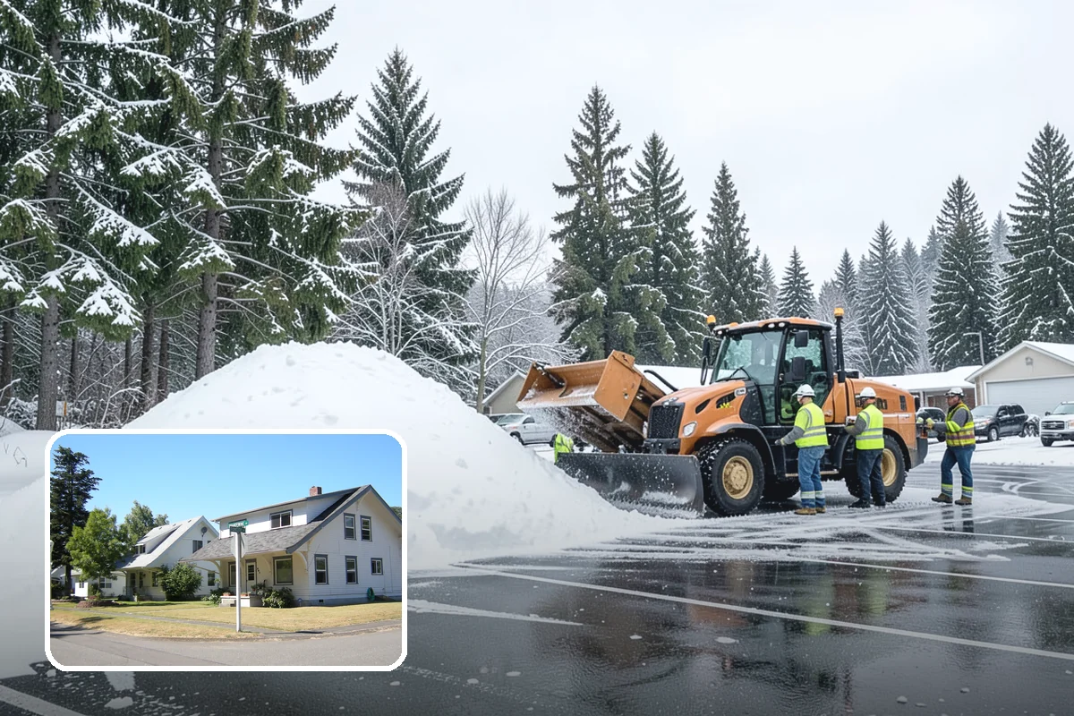Emergency Plowing in DuPont, Pierce County, WA - Around-the-clock dispatch for sudden, heavy snowfall