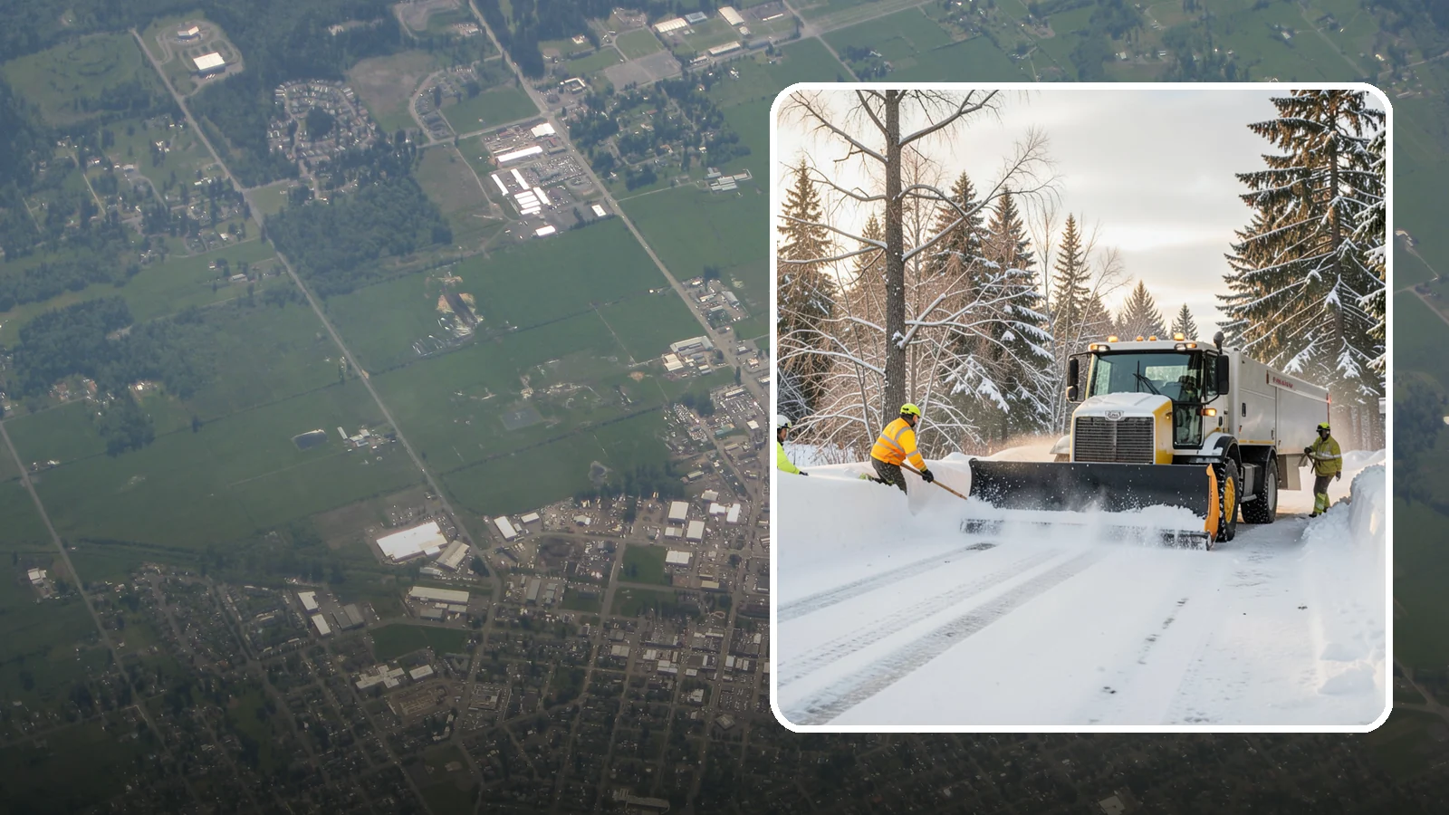 Emergency Plowing in Enumclaw, King County, WA - We dispatch plow crews around the clock across Western Washington when a sudden snowfall buries lots and driveways and you need...
