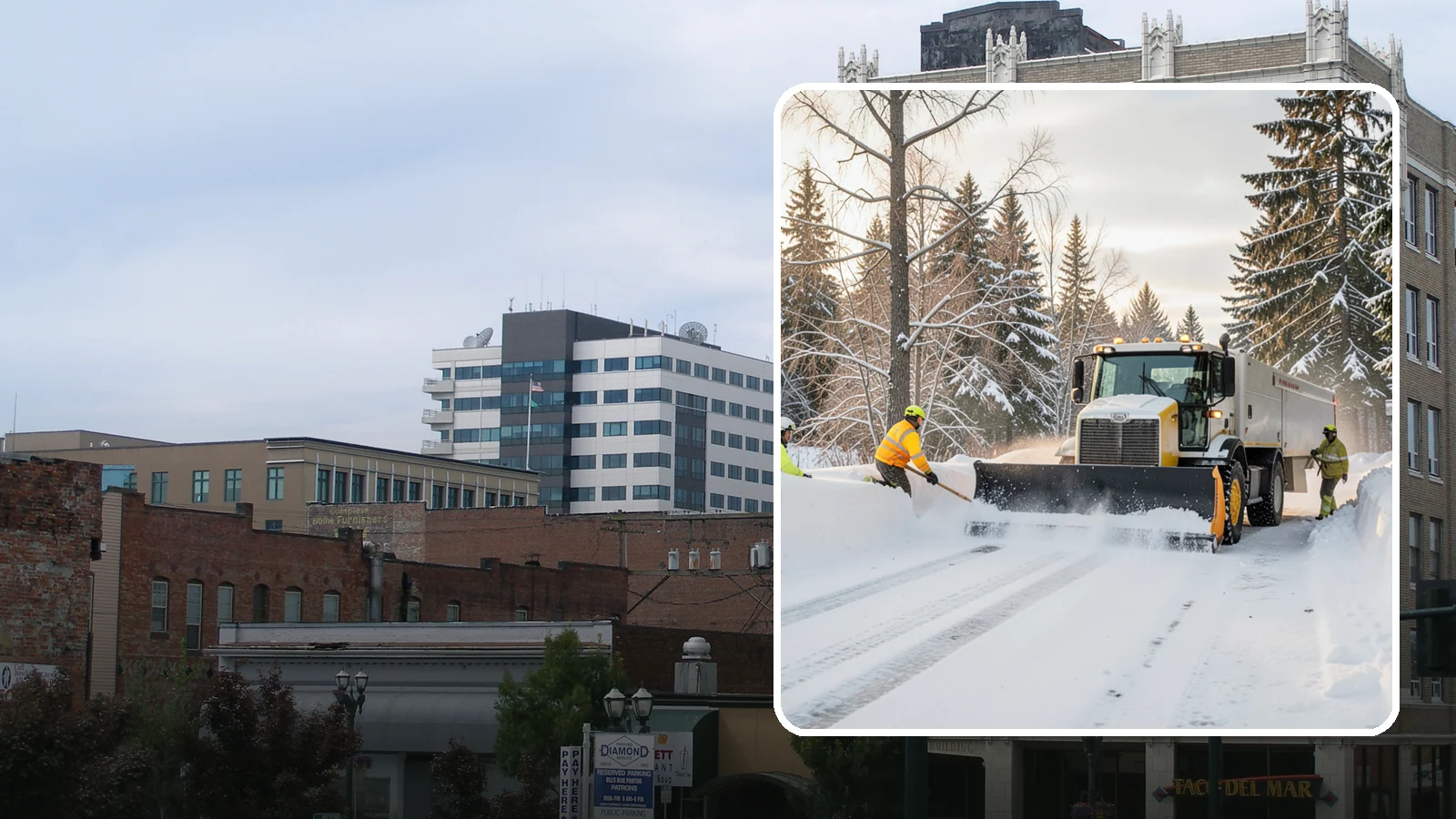 Emergency Plowing in Everett, Snohomish County, WA - We dispatch plow crews around the clock across Western Washington when a sudden snowfall buries lots and driveways and you need...