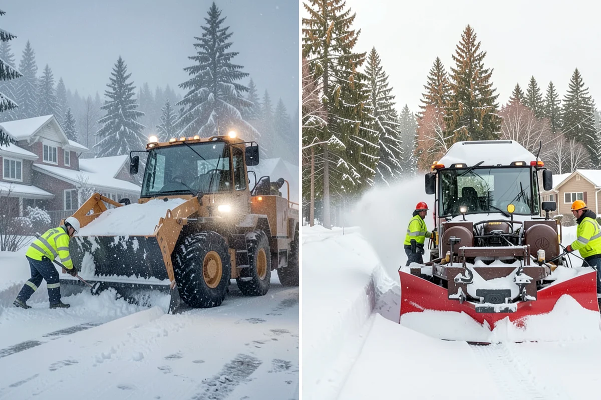 Emergency Plowing in Fircrest, Pierce County, WA - Take your emergency call and confirm location and access