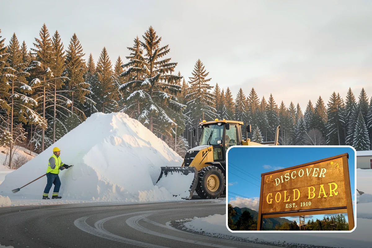 Emergency Plowing in Gold Bar, Snohomish County, WA - Around-the-clock dispatch for sudden, heavy snowfall
